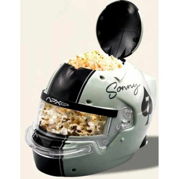 AMC F1 The Movie Sonny Popcorn Bucket Brad Pitt Helmet In Hand NEW - Picture 3 of 3